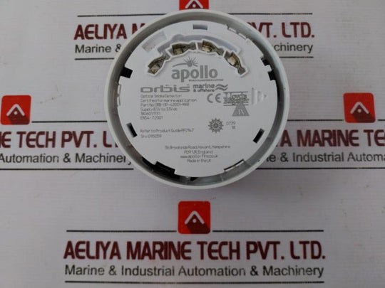 Apollo Orb-op-42001-mar Optical Smoke Detector 8.5V To 33Vdc