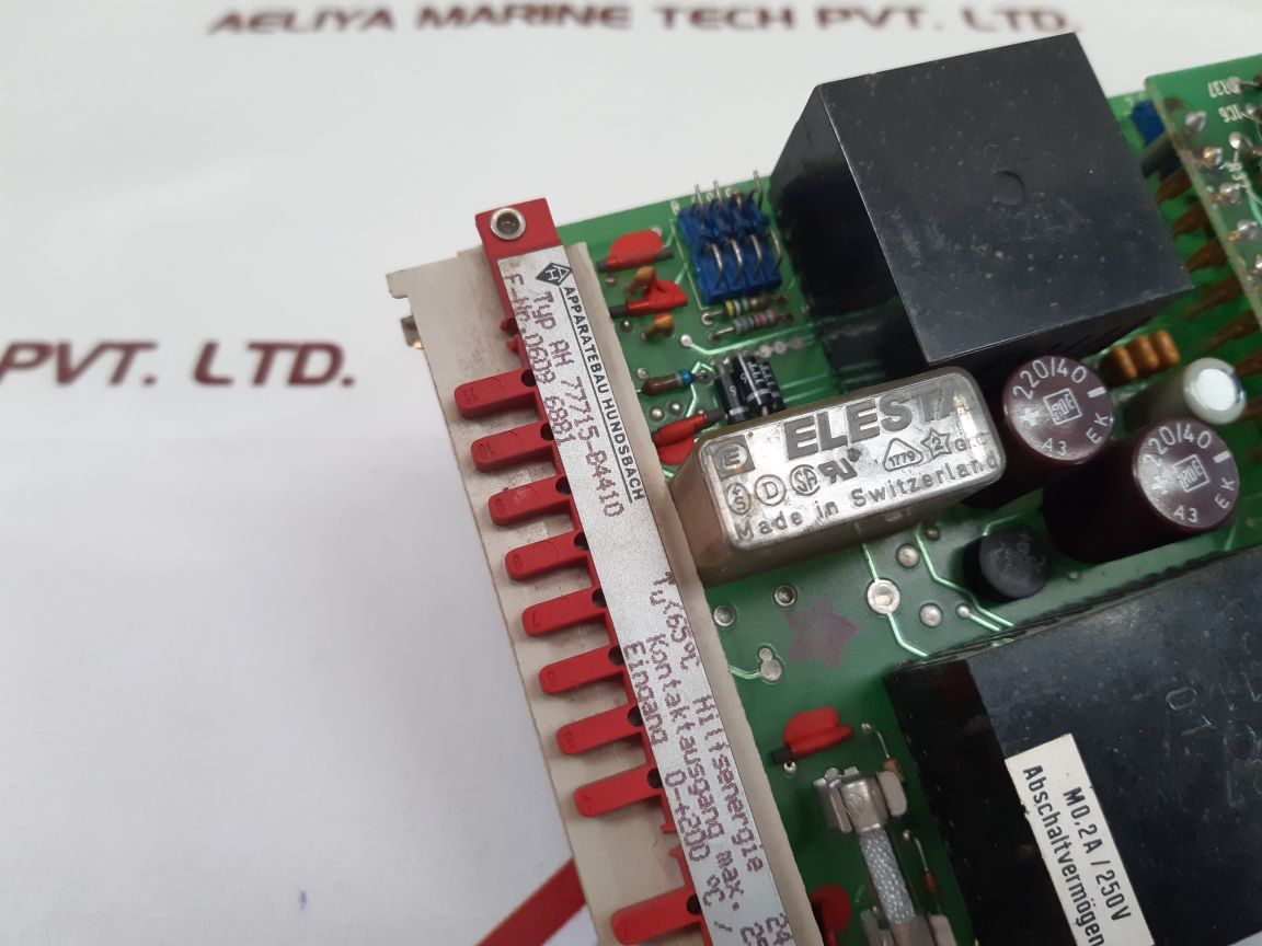 Apparatebau hundsbach ah77715 24v dc ah 77715-b4410 - Aeliya Marine Tech