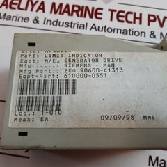 Apparatebau hundsbach eco 90600-c1313 limit detector