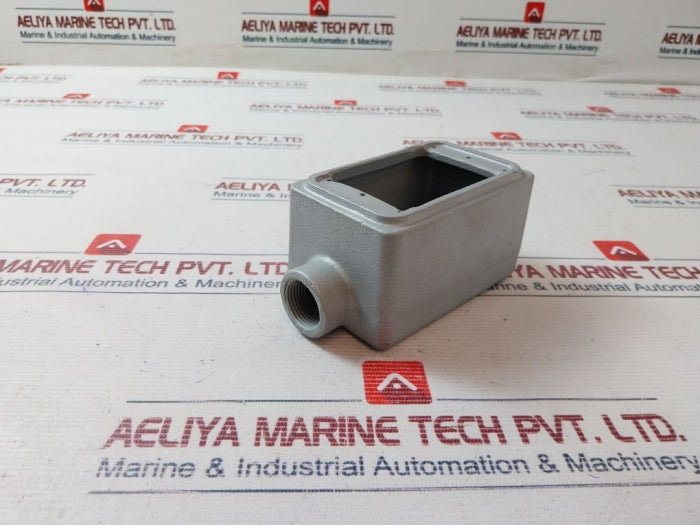 Appleton Unilet FDE 25 Cu.In. Deep Dead End Malleable Iron Device Box