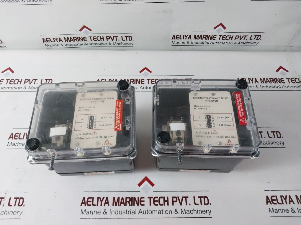 Areva Ctum 15 Zg001A Sensitive Earth Fault Relay 220-250 V