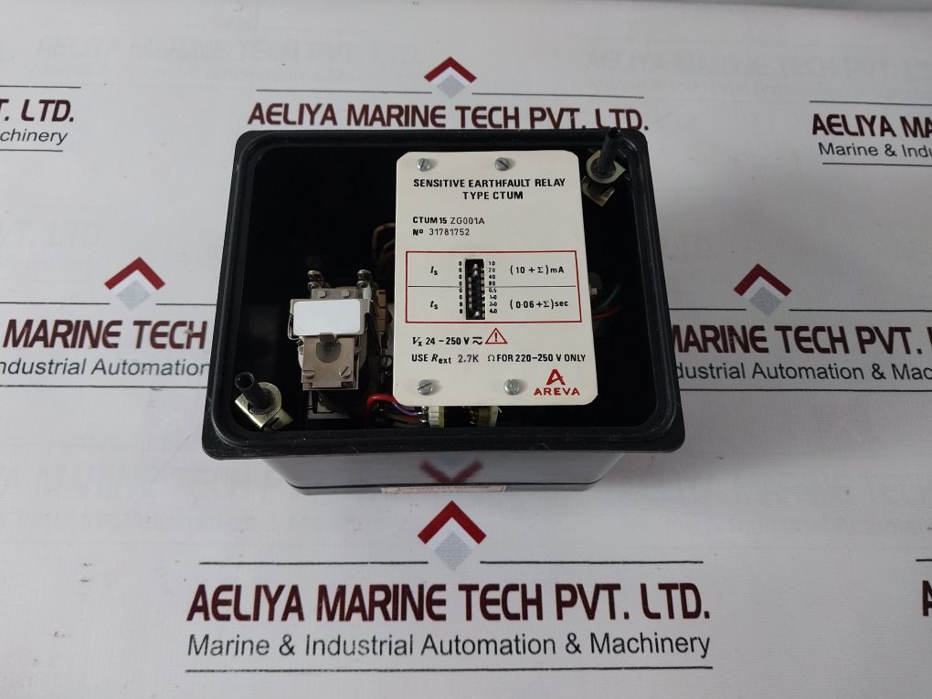 Areva Ctum 15 Zg001A Sensitive Earth Fault Relay 220-250 V