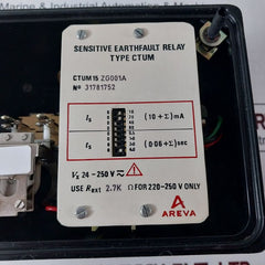 Areva Ctum 15 Zg001A Sensitive Earth Fault Relay 220-250 V
