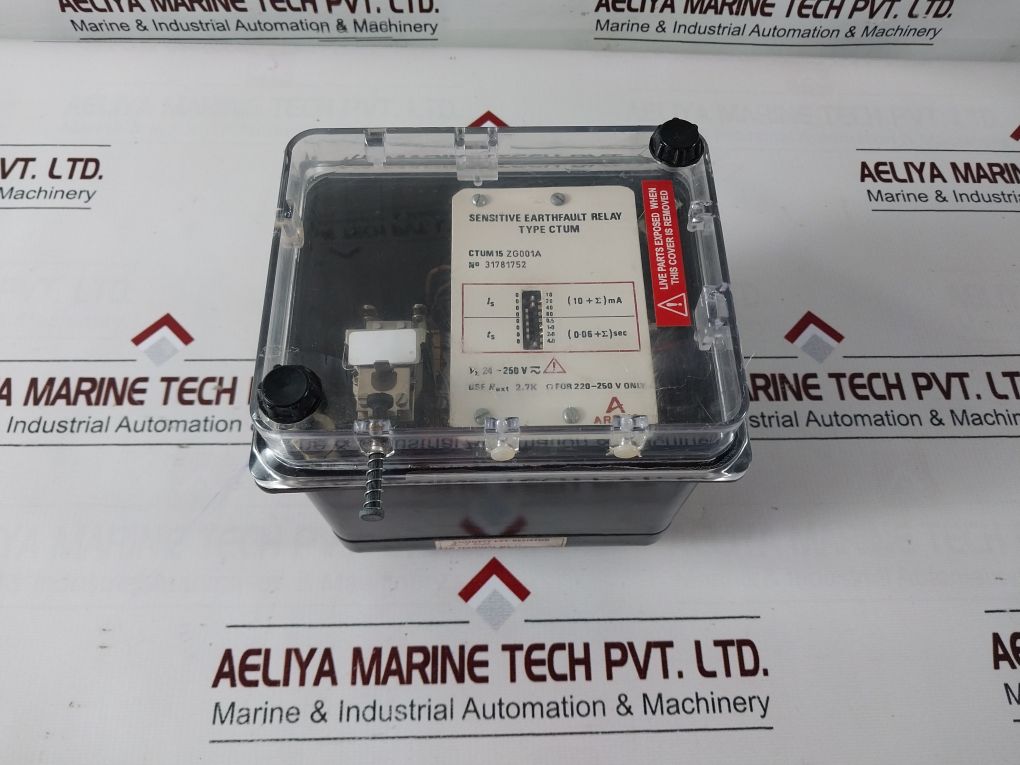 Areva Ctum 15 Zg001A Sensitive Earth Fault Relay 220-250 V