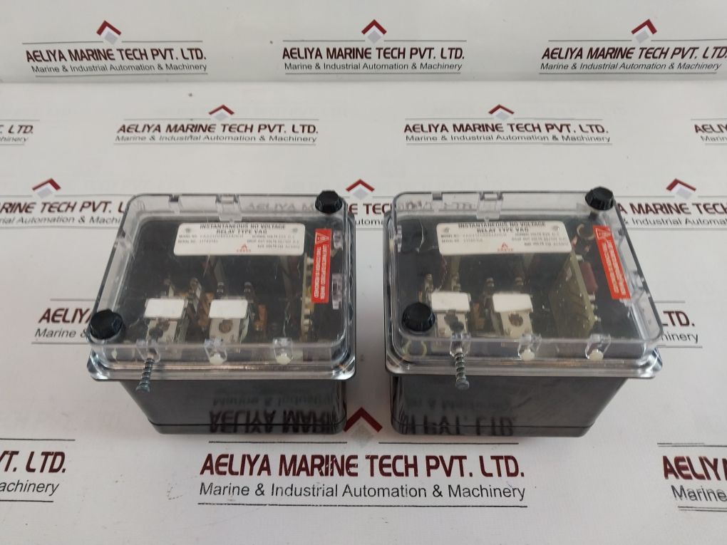 Areva Vag21Zg8003Ahch Instantaneous No Voltage Relay 110 Ac 50Hz