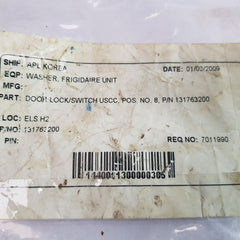 Ark-les 1317632 Washer Door Lock Frigidaire Unit