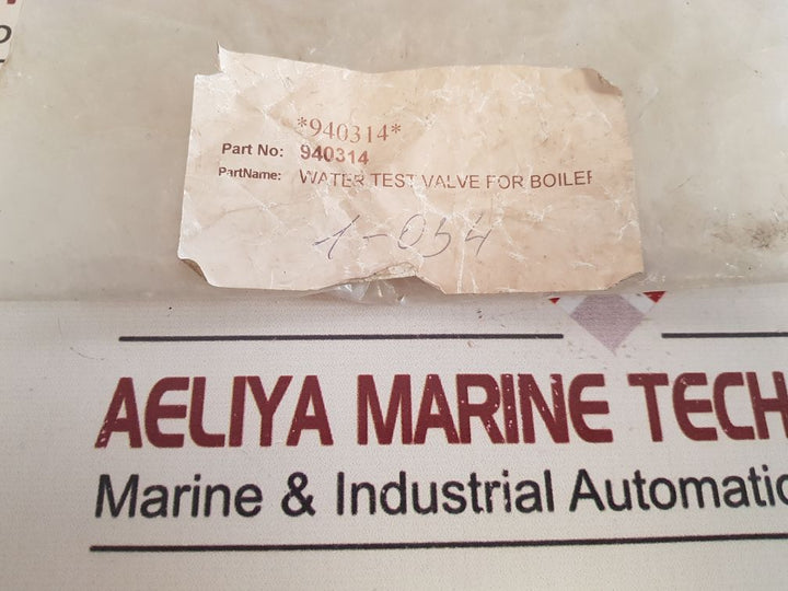 Armatec 940314 Water Test Valve For Boiler