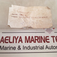 Armatec 940314 Water Test Valve For Boiler