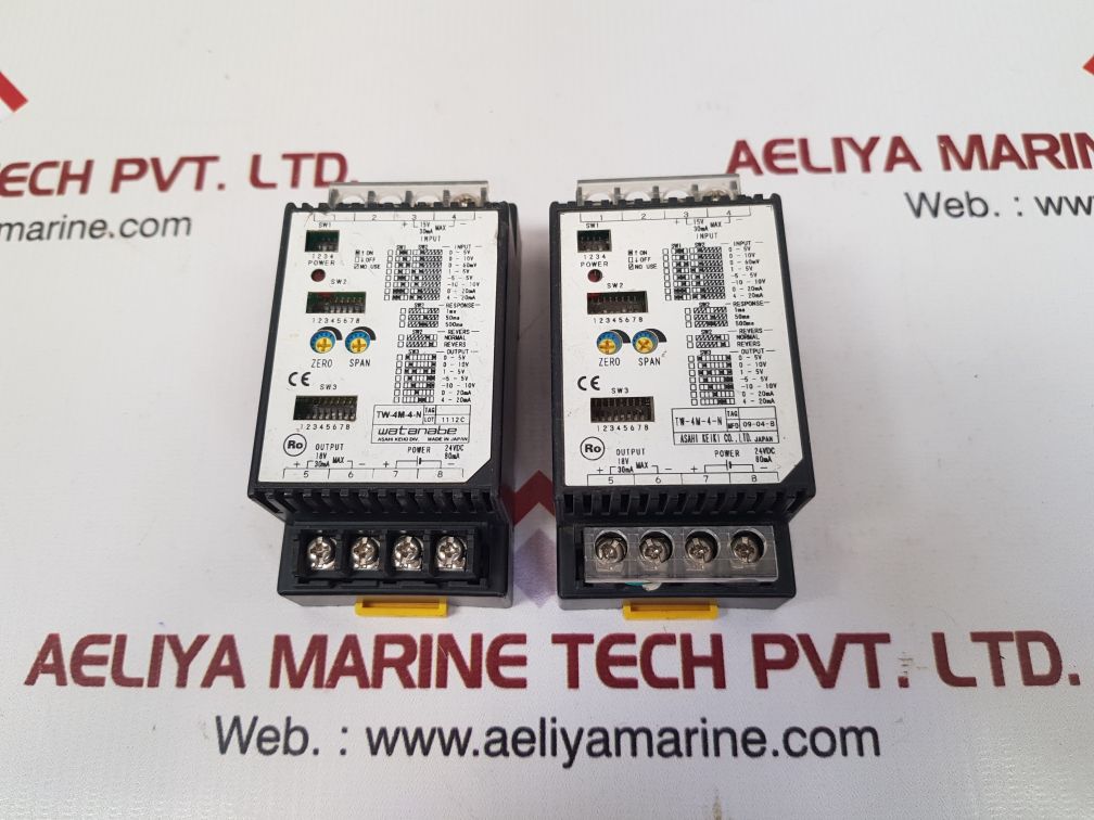 Asahi Keiki Tw-4M-4-n Programmable Controller 15V 30Ma Mfd 09-04-b