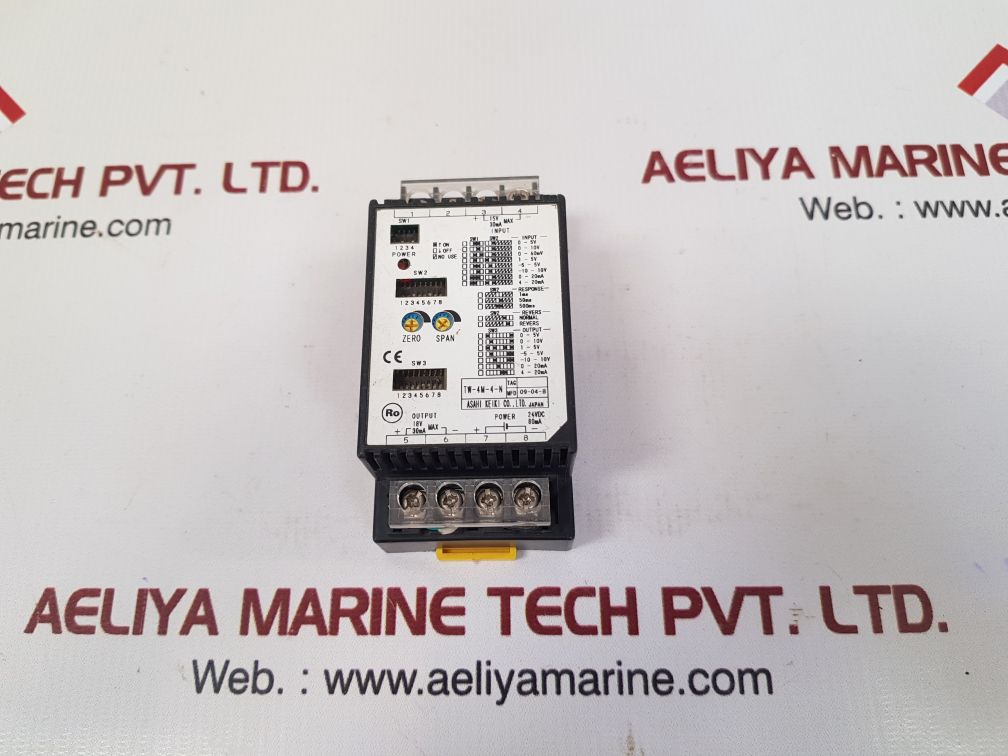 Asahi Keiki Tw-4M-4-n Programmable Controller 15V 30Ma Mfd 09-04-b