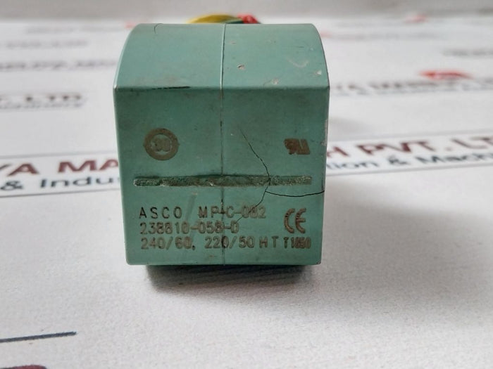 Asco 238810-058-d Solenoid Valve Coil