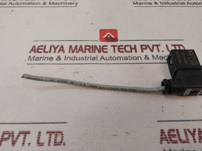 Asco Joucomatic 430 04166 Solenoid Valve Coil 24Vdc