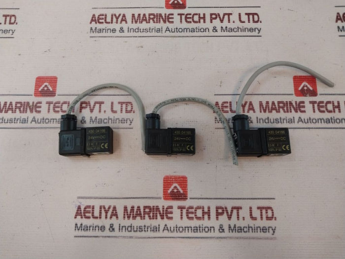 Asco Joucomatic 430 04166 Solenoid Valve Coil 24Vdc