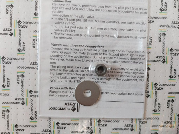 Asco C131205 Joucomatic Valve Rebiuld Kit