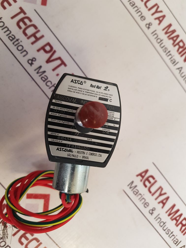 Asco ef8314g301 solenoid valve watts 14