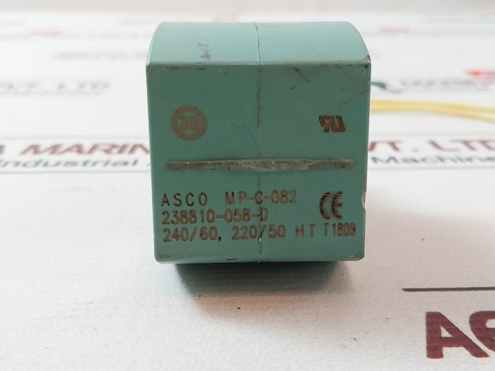 Asco Mp-c-082 Solenoid Valve Coil 238810-058-d