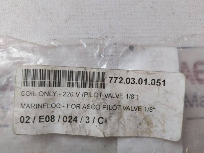 Asco Mp-c-165 Solenoid Coil 220V