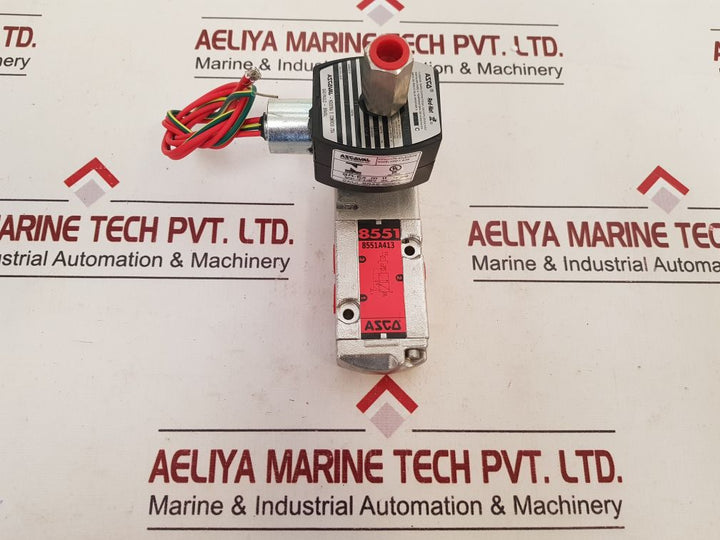 Asco Red-hat Ii Ef85516413 Solenoid Valve