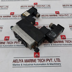 Asco/Joucomatic 346 00 173 Double Solenoid Valve 110V Dc