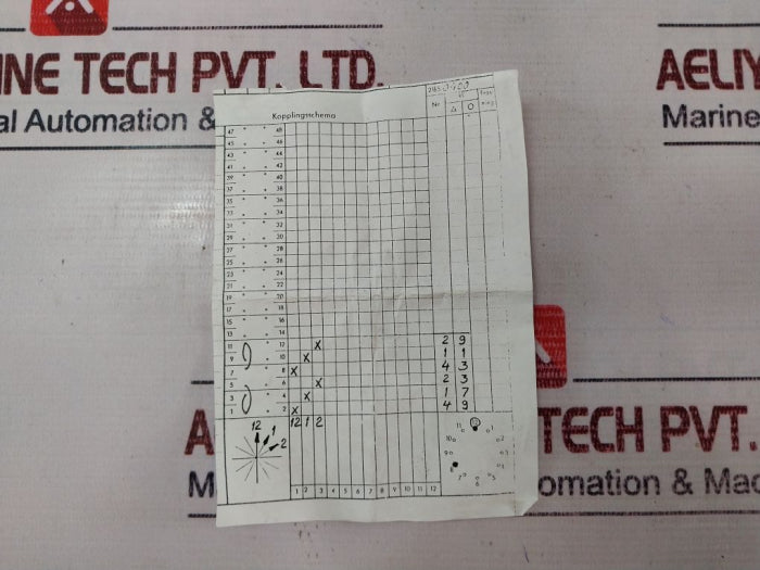 Asea Abg 10 Rotary Switch 10Amp 300V Ac 3-phase
