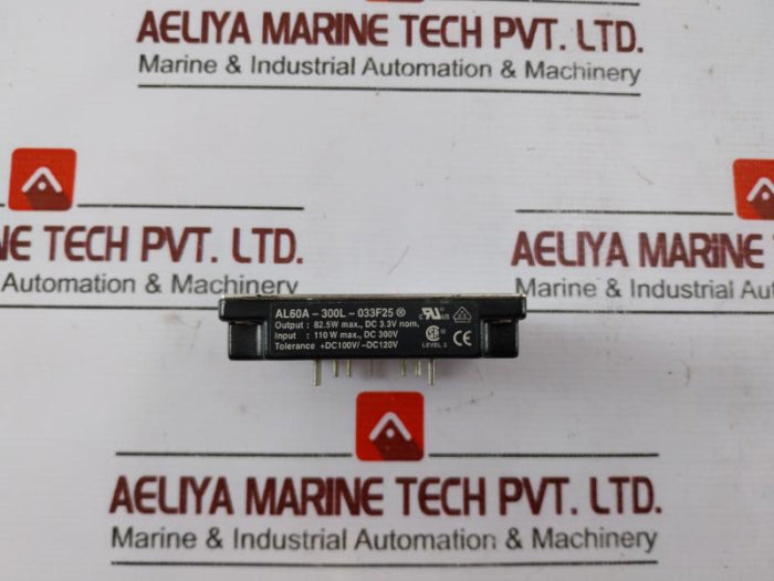 Astec Al60A-300L-033F25 Power Module 3.3V Dc 82.5W, 10W Max., Dc 300V