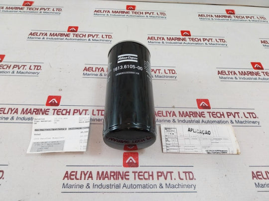 Atlas Copco 1613.6105-00 Spin-on Oil Filter