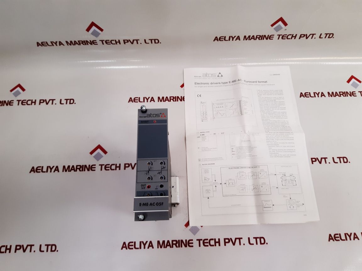 Atos E-me-ac-05F 20 Electric Amplifier
