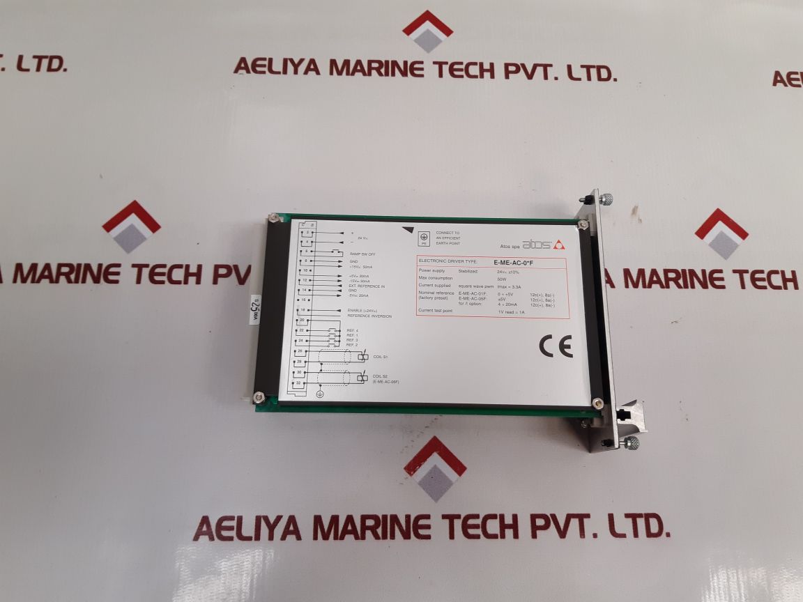 Atos E-me-ac-05F 20 Electric Amplifier