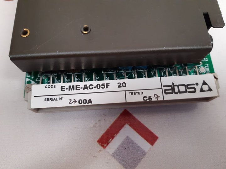 Atos E-me-ac-05F 20 Electric Amplifier