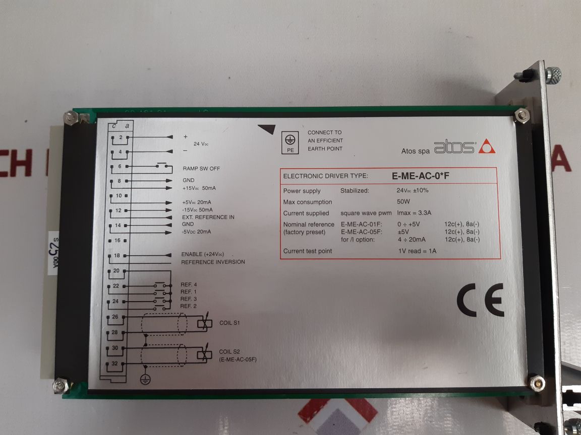 Atos E-me-ac-05F 20 Electric Amplifier
