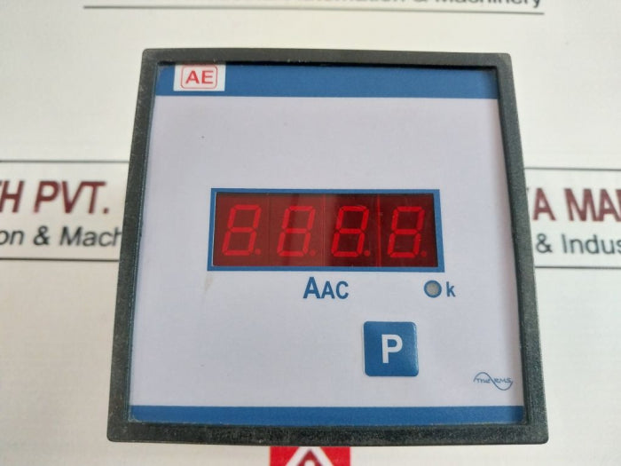 Automatic Electric 0-1 Aac Digital Ac Ammeter 0-400.0 Aac