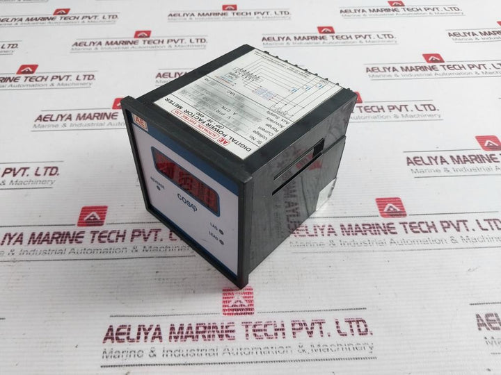 Automatic Electric 3P-3E-4 Digital Power Factor Meter 110 V