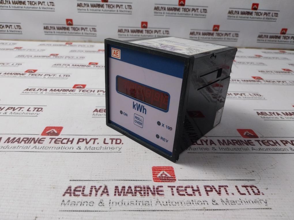 Automatic Electric 3P-3E-4W Energy Meter (Kwh) 110V 1A