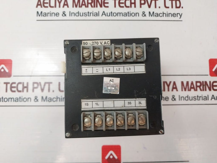 Automatic Electric Digital AC Voltmeter 0-600 VAC 80-270V AC/DC