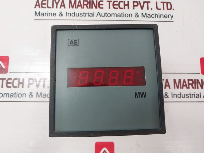 Automatic Electric Digital AC Voltmeter 0-600 VAC 80-270V AC/DC