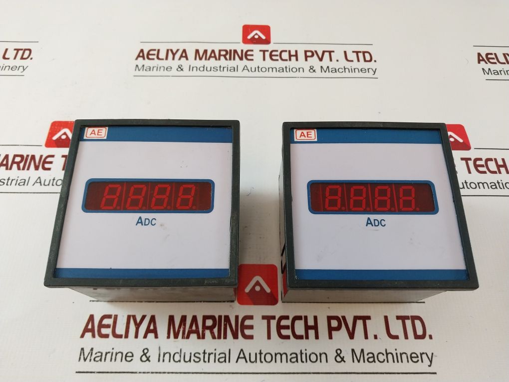Automatic electric digital dc ammeter 500-0-500 adc