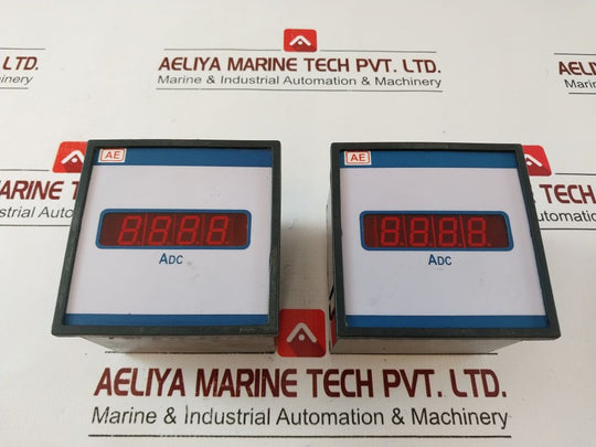 Automatic electric digital dc ammeter 500-0-500 adc