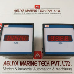 Automatic electric digital dc ammeter 500-0-500 adc