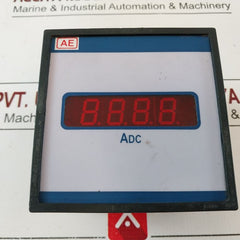 Automatic electric digital dc ammeter 500-0-500 adc