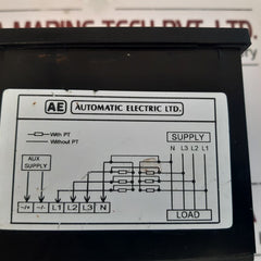 Automatic Electric Vss96D Digital Ac Voltmeter Meter 0-45.00 Kvac