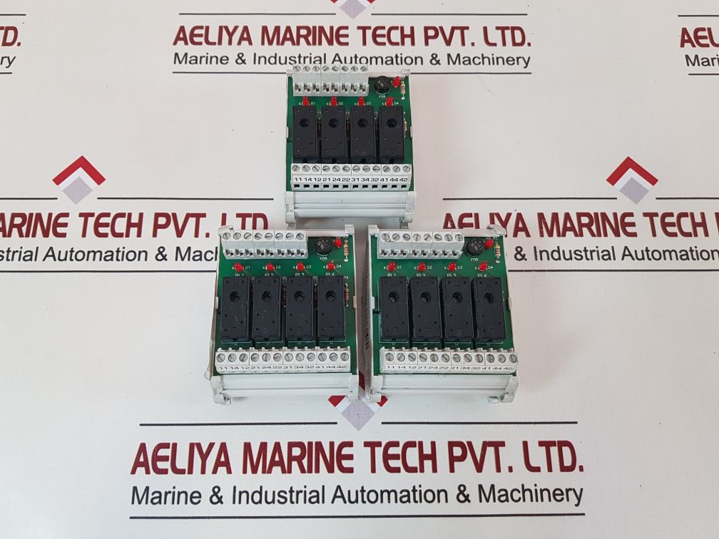 Automation Direct Zl-rls4-24 Four Relay Module 10A 300V