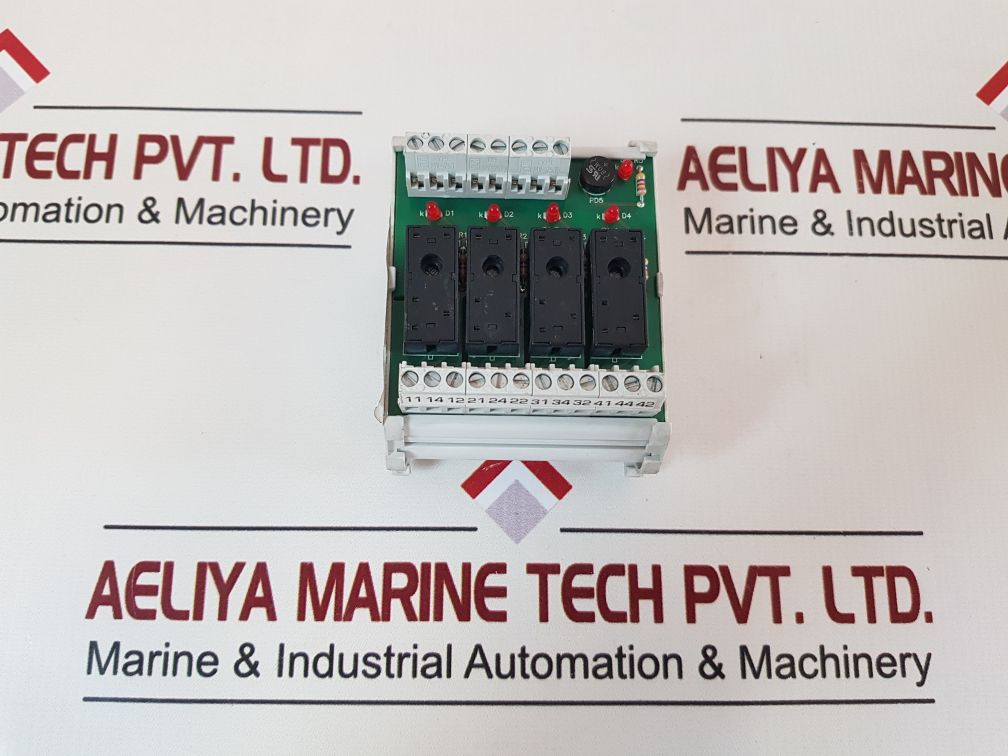 Automation Direct Zl-rls4-24 Four Relay Module 10A 300V