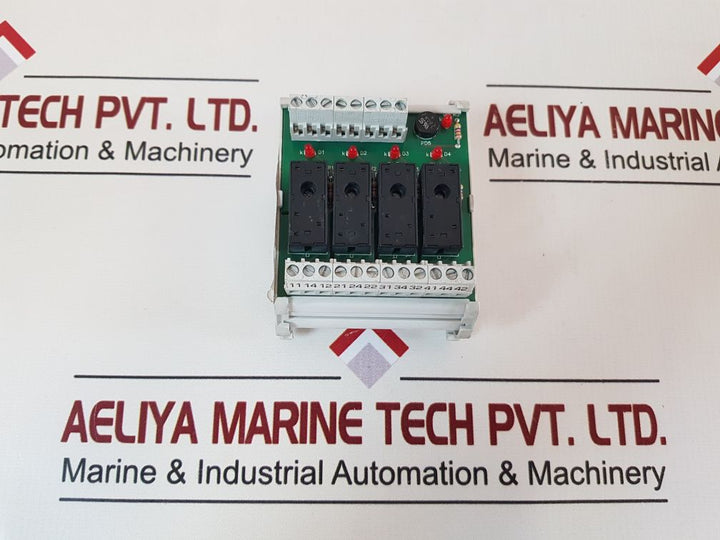 Automation Direct Zl-rls4-24 Four Relay Module 10A 300V