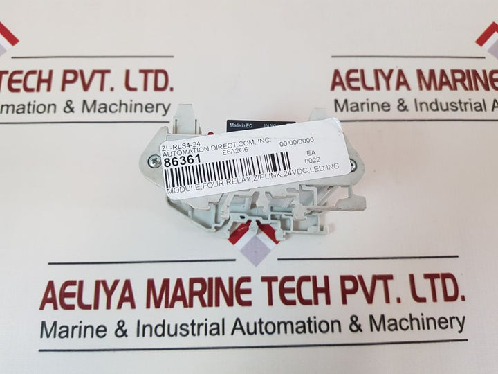 Automation Direct Zl-rls4-24 Four Relay Module 10A 300V