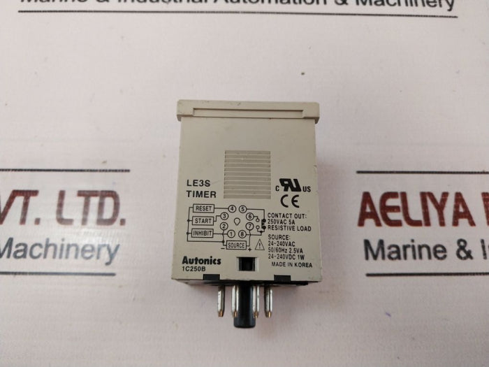 Autonics Le3S Digital Timer 24-240 Vac