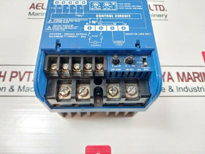 Autonics Spc1-50 Power Controller Single-phase 50 Amp 220 Vac
