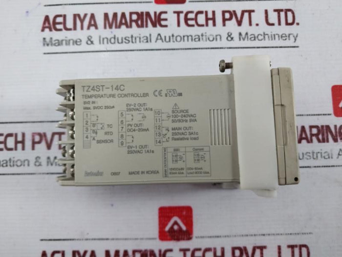 Autonics Tz4St-14C Temperature Controller 50/60Hz 5Va, Dc4-20Ma 250Vac, 3A1C