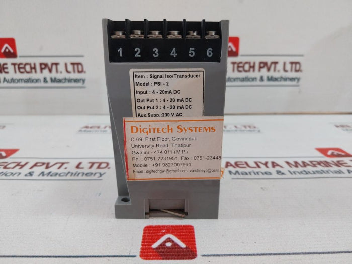 Autonix Psi-2 Signal Isolator Transducer 4-20 Ma Dc