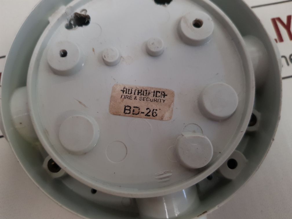 Autronica Bd-26 Heat Detector Used