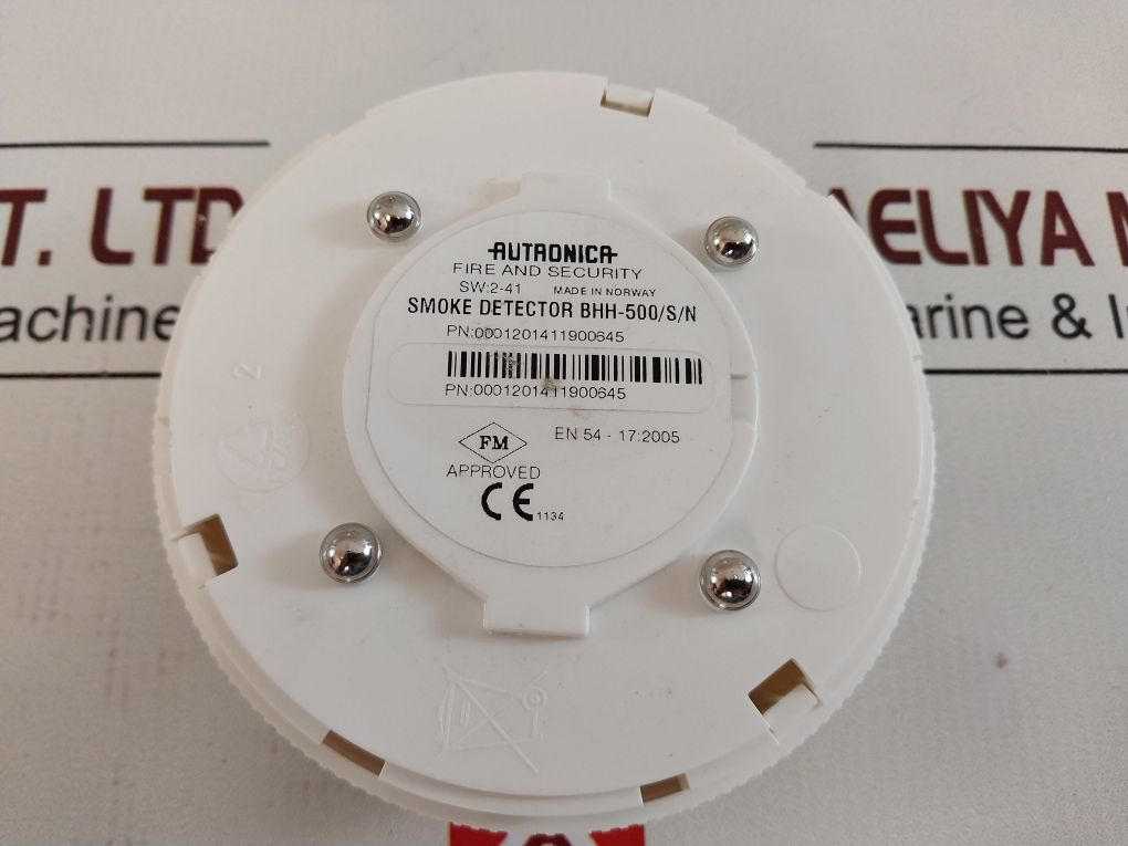 Autronica Bhh-500/S/N Smoke Detector